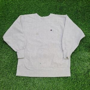 Vintage Champion Sweatshirt L/XL 21x26 Reverse-Weave